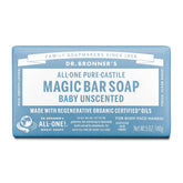 Dr. Bronner's All-One Pure-Castile Magic Bar Soap - Unscented - 5oz: Cleansing, Whole Body Use, Normal Skin